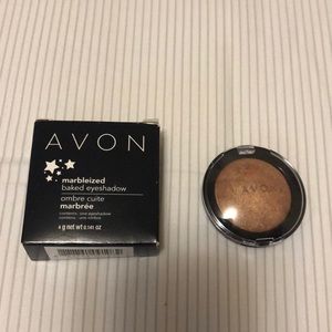 New Marbleized Baked Eye shadow copper glitz